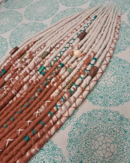 Wool Dreadlocks Made to order, Ginger Locks