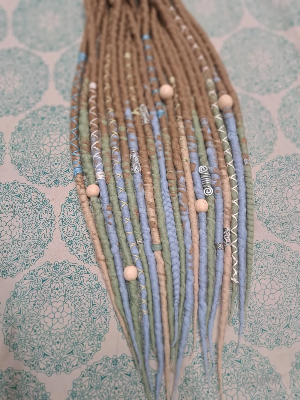 Wool Dreadlocks Made to order, Sandy Beach