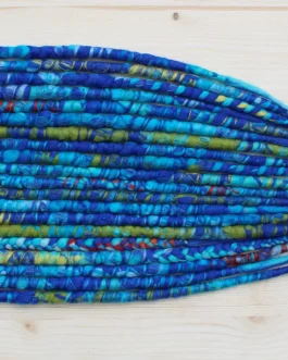 Blue Wool Dreadlock Extensions