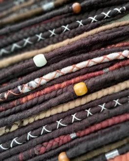 Dark Brown Dreadlock extensions