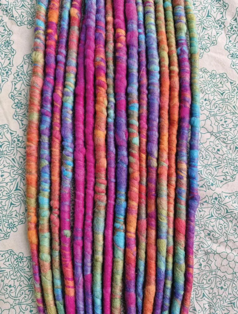 Rainbow Festival Dreadlocks