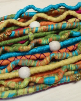 Spring Wool Dreadlock Extensions