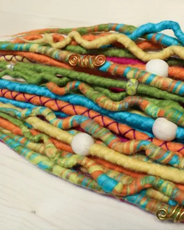 Spring Wool Dreadlock Extensions