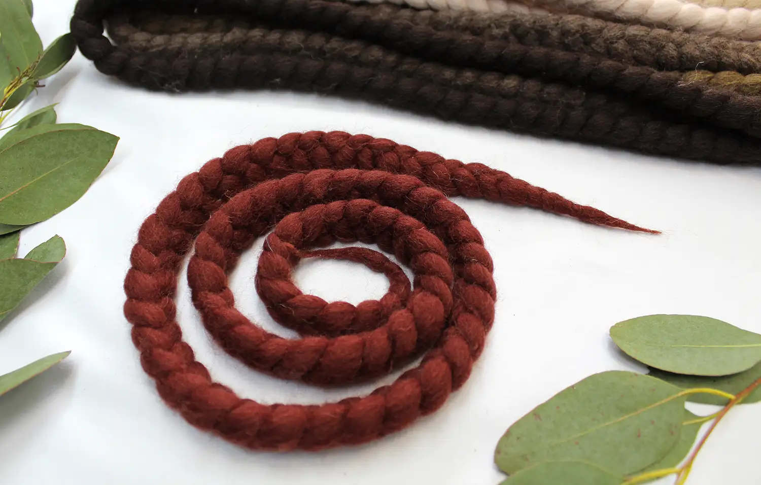 Burgundy Dreadlock Ties