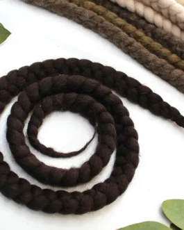 Dark Brown Dreadlock Ties