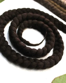 Dark Brown Dreadlock Ties