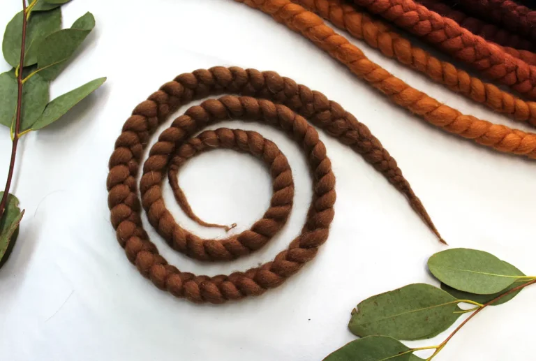 Walnut Dreadlock Ties 1