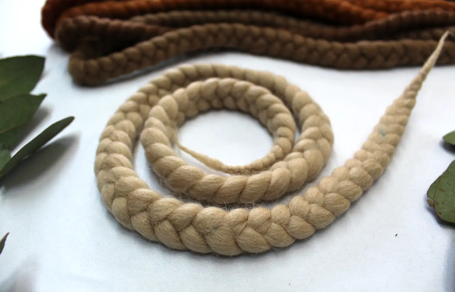 Warm Blonde Dreadlock Ties - Image 2