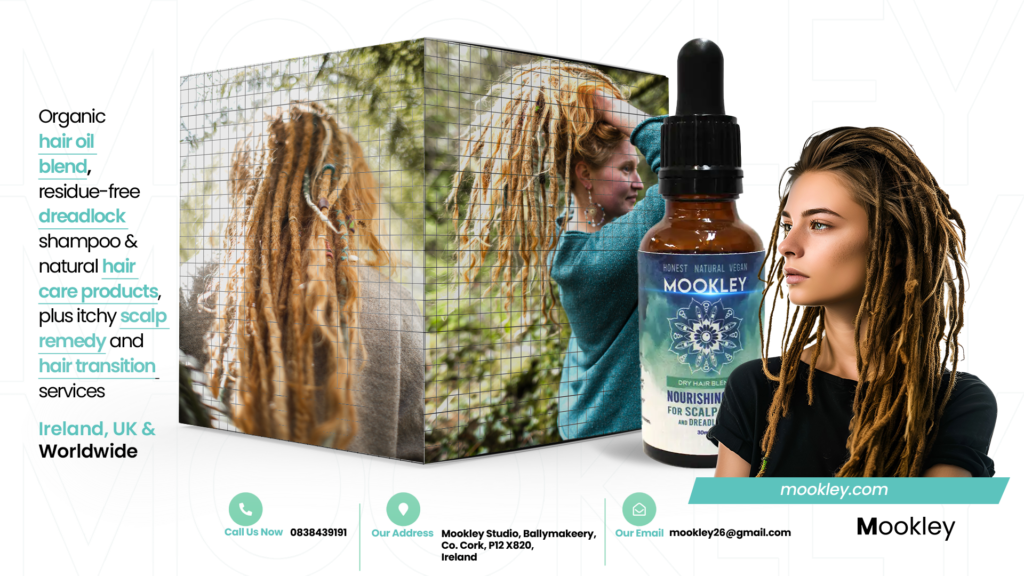 Best residue-free dreadlock shampoo,Natural hair care Ireland,UK-mookley